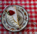  Topfenkuchen im Waldcafe Hoch Imst Tirol