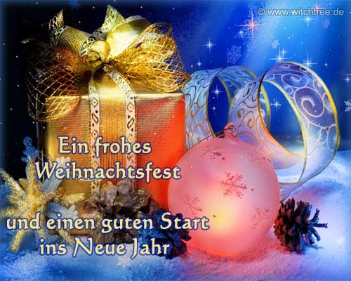 Schöne Weihnachtsfeier.