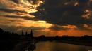 Abendhimmel über Dresden