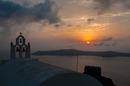 Ein Abend auf Santorin