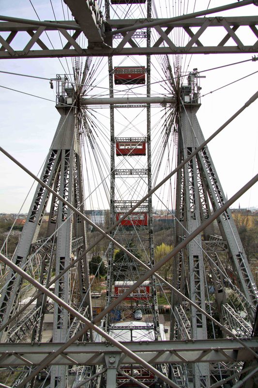 das berühmte Riesenrad in Wien