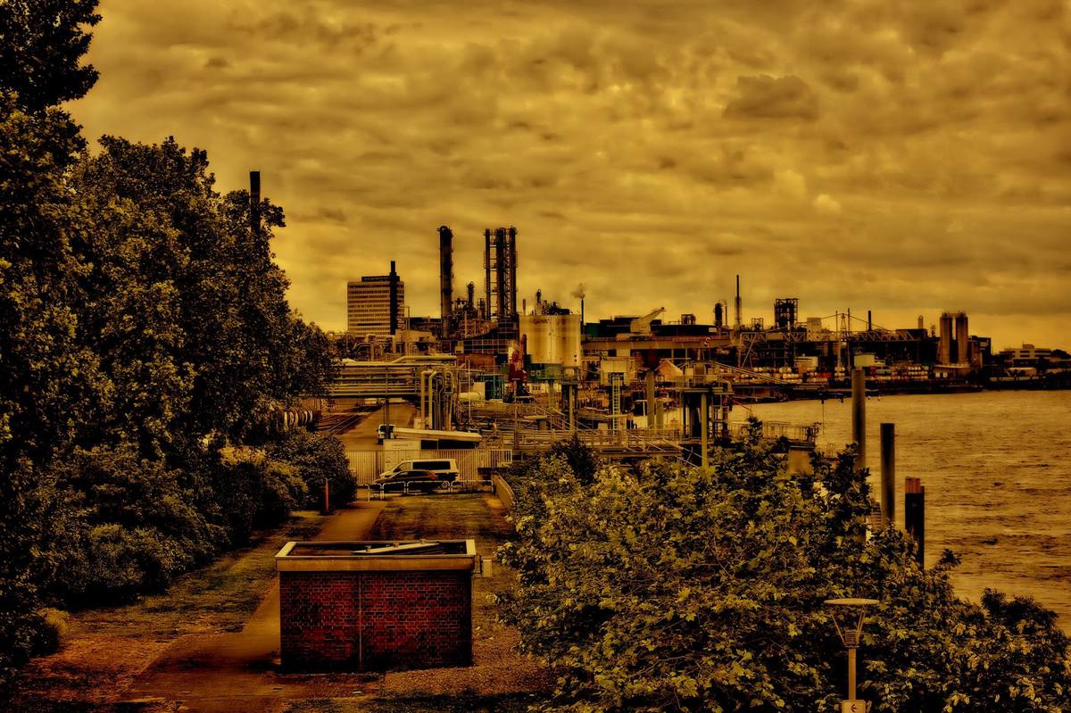 Industrie am Rhein