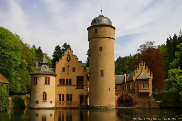 Wasserschloss Mespelbrunn im Spessart