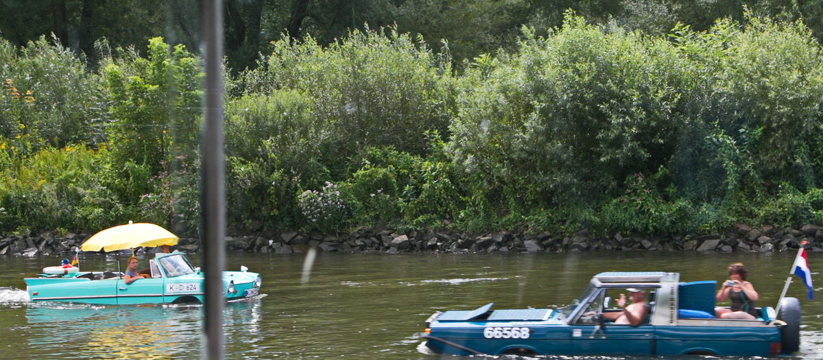 Schnappschuss auf der Mosel