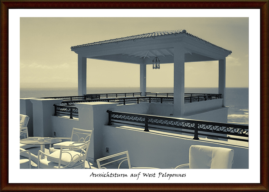 Aussichtsturm auf West Peloponnes