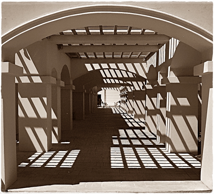 Das Spiel mit dem Licht und Schatten