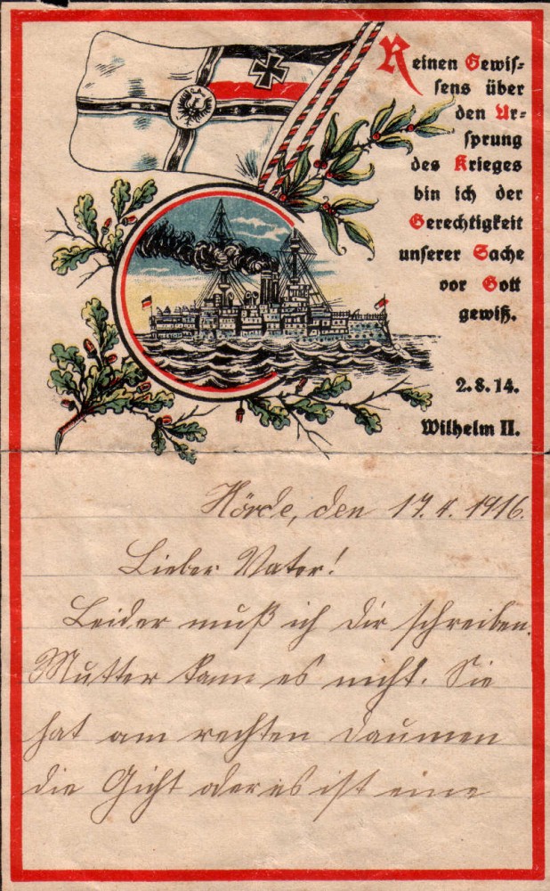 Altes Briefpapier