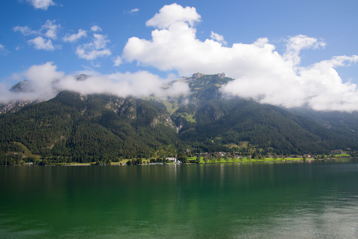 Blick über den See...