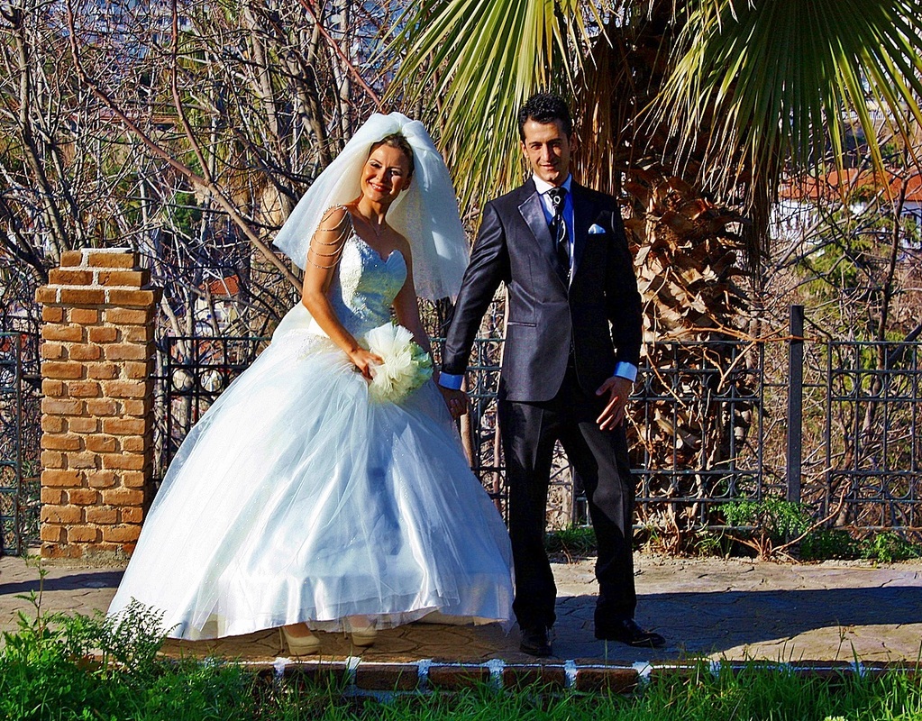 Brautpaar in der Türkei ...