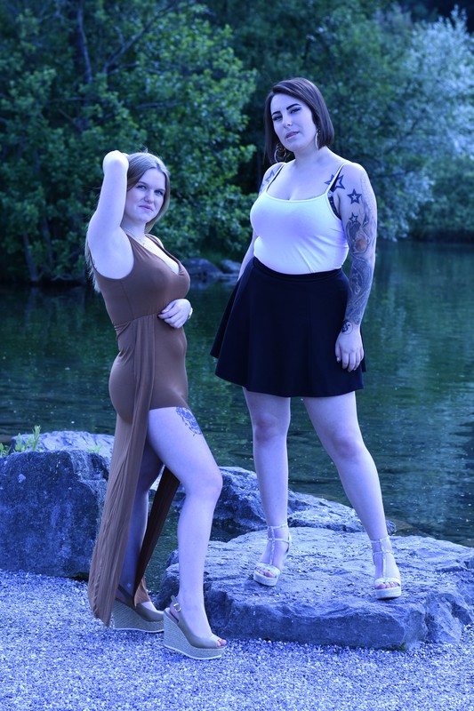 Shooting mit Delia und Michele