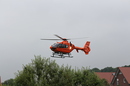Die Luftrettung im Einsatz  ( vor der Haustür :-O )