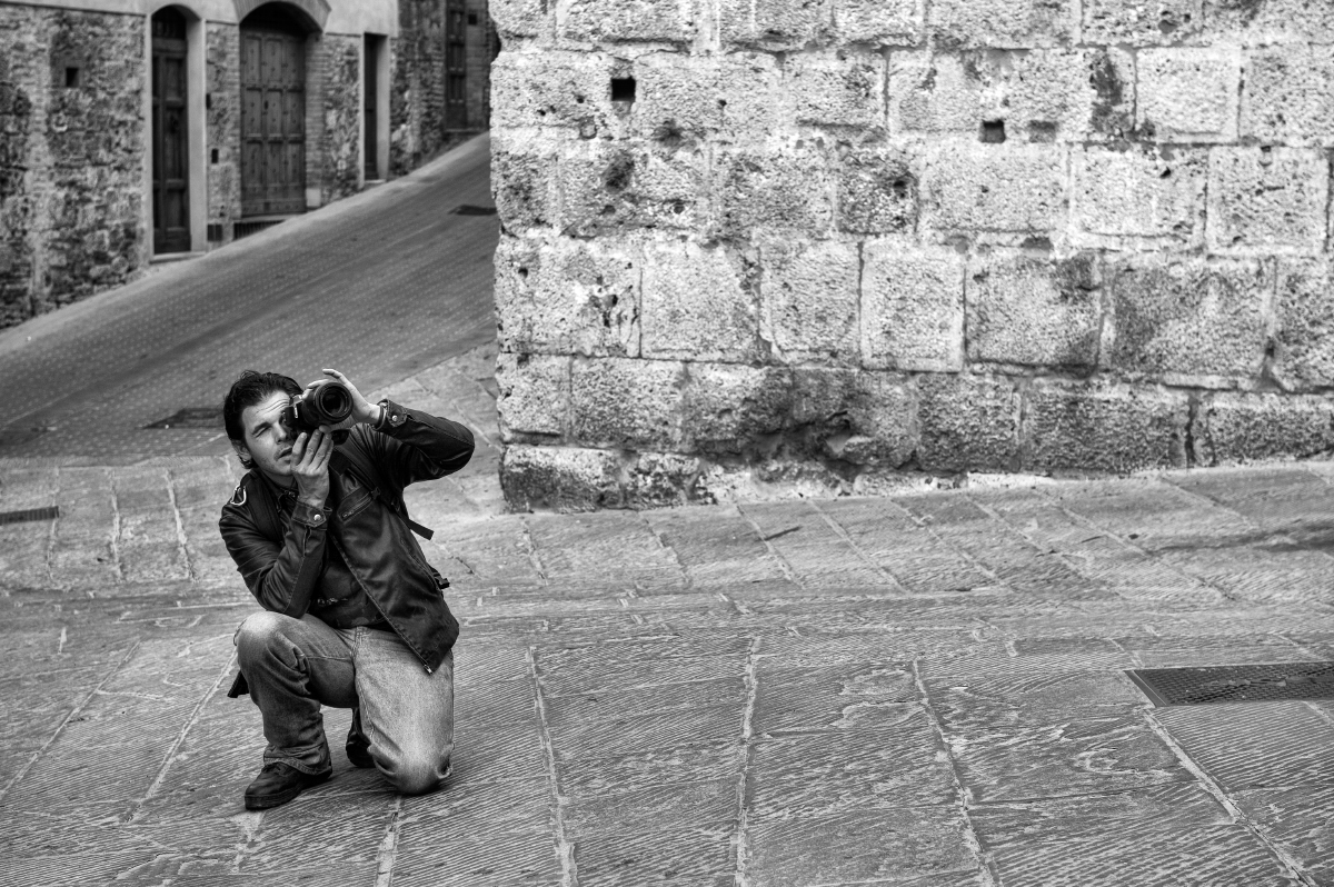 ... bei der Arbeit ...