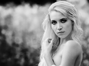 black and white