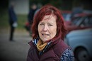 Frau mit roten haaren