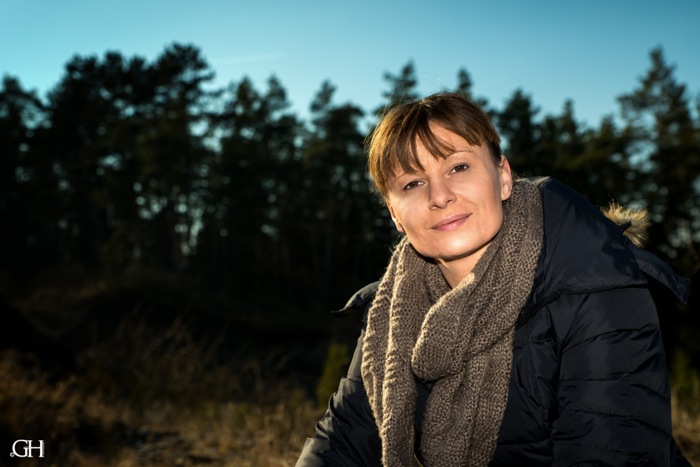 Portrait in der Natur