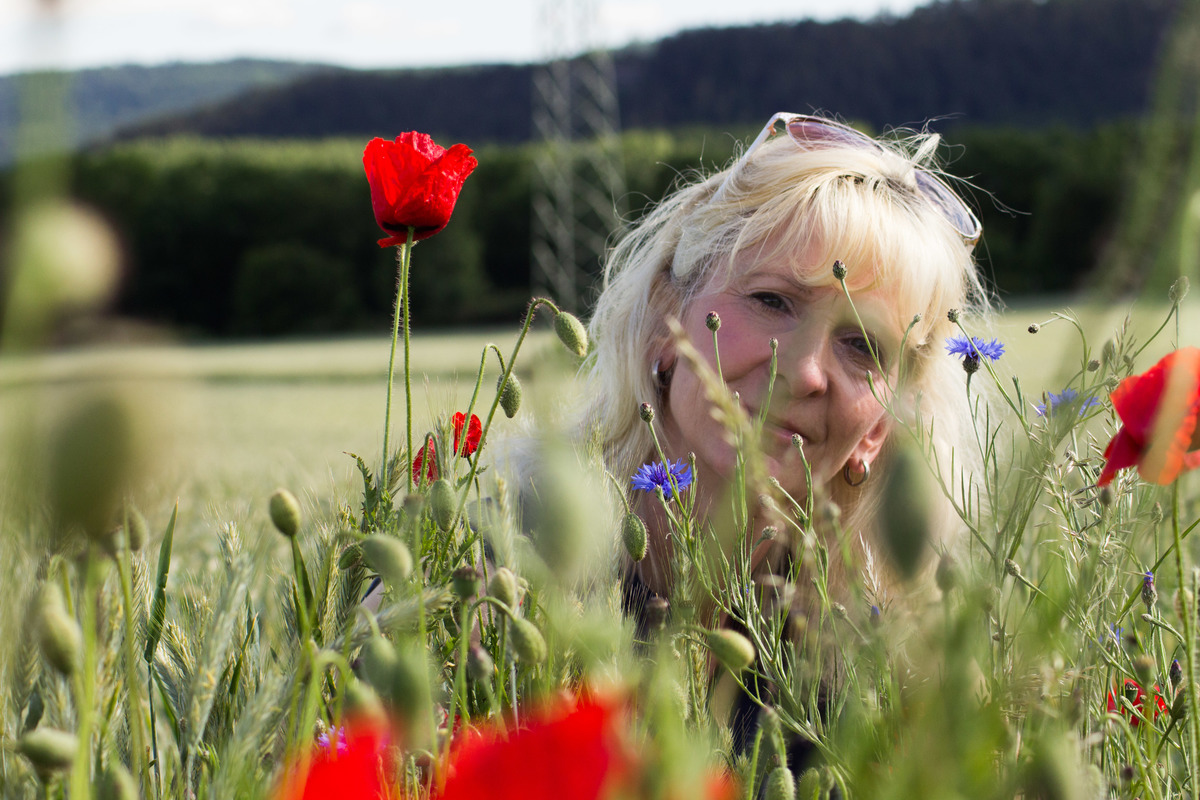 Ilka im Mohn