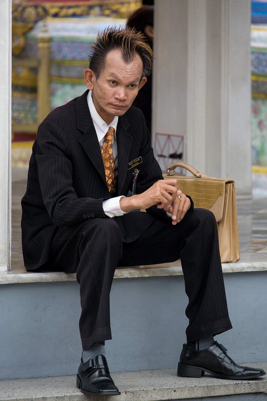 in Gedanken versunken