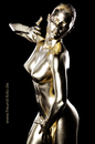 Bodypainting Gold Fotoshooting in Nürnberg inkl. alle Bilder auf CD