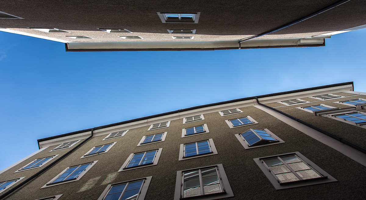 Von unten nach oben ;-)