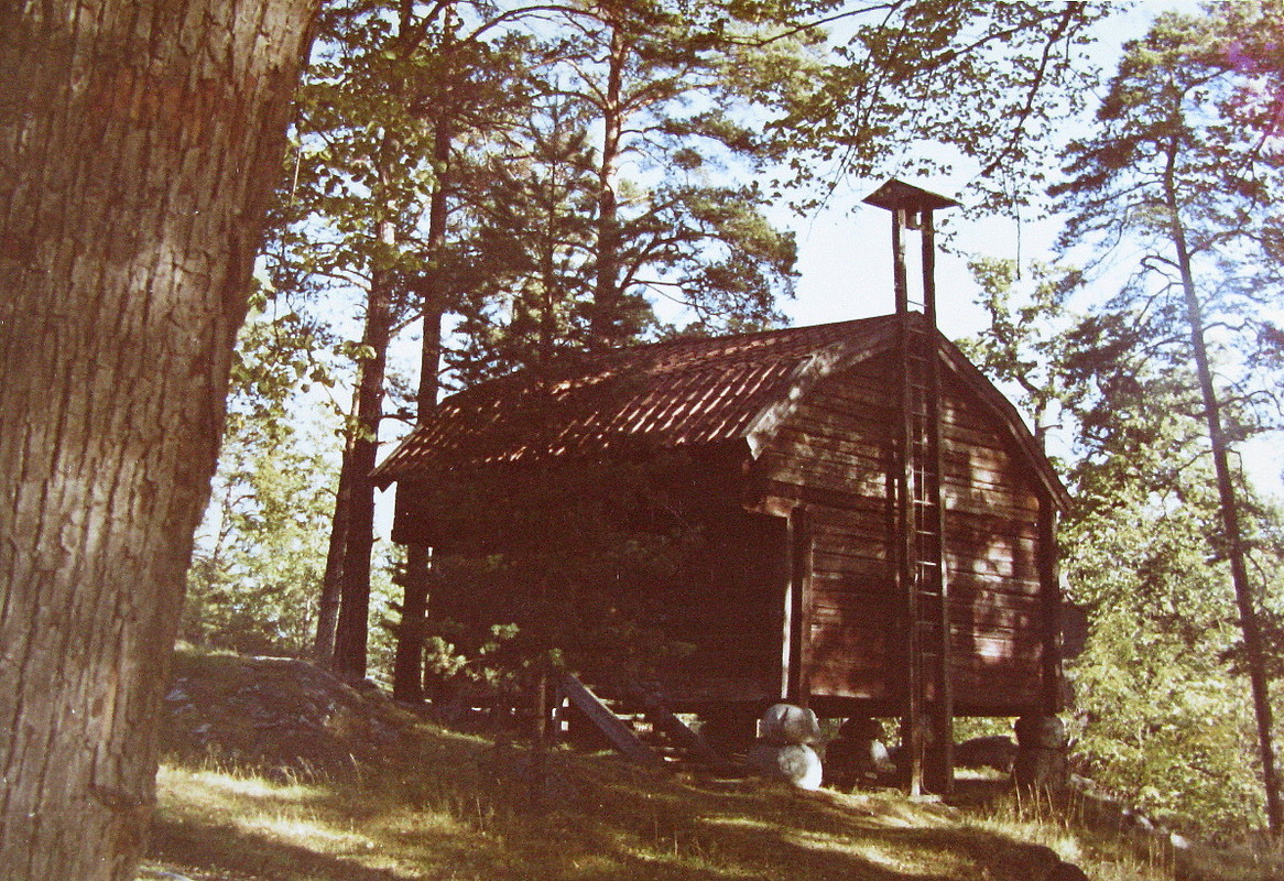 Lagerhaus für Vorräte beim Nyckelvikens Herrgard (Herbst 1964)
