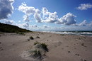 Strand zu Beginn des Naturparks