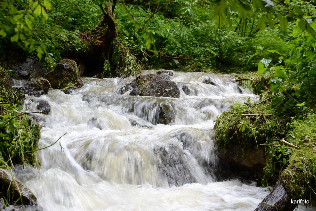 Wildwasser...