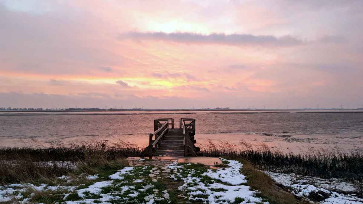 Morgens an der Eider