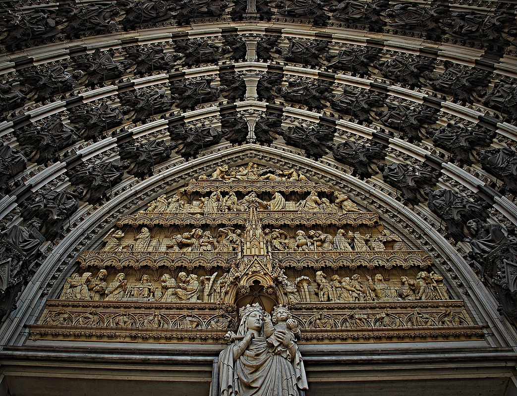 Detail Kölner Dom