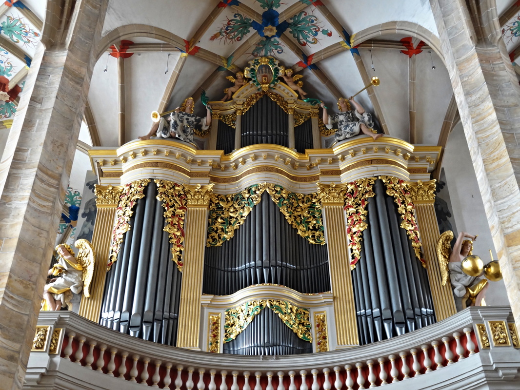 Silbermannorgel im Freiberger Dom