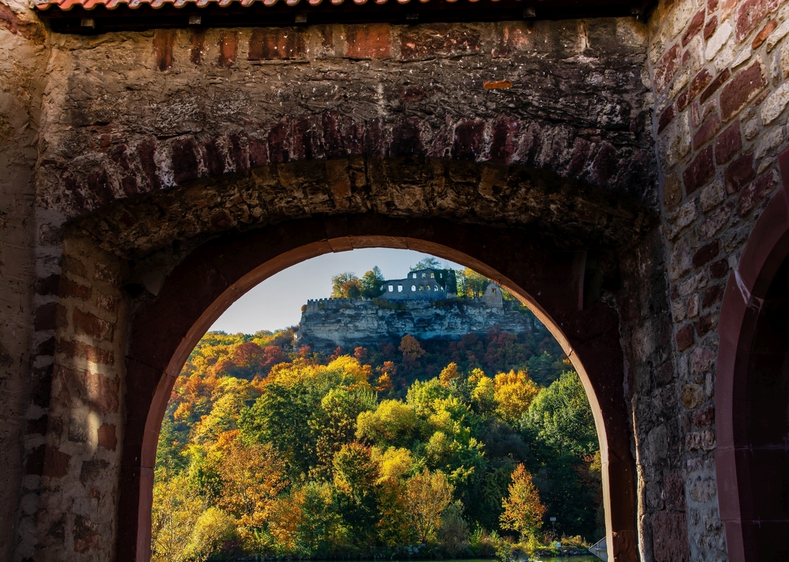 Unterfranken, Blick auf die Karlsburg