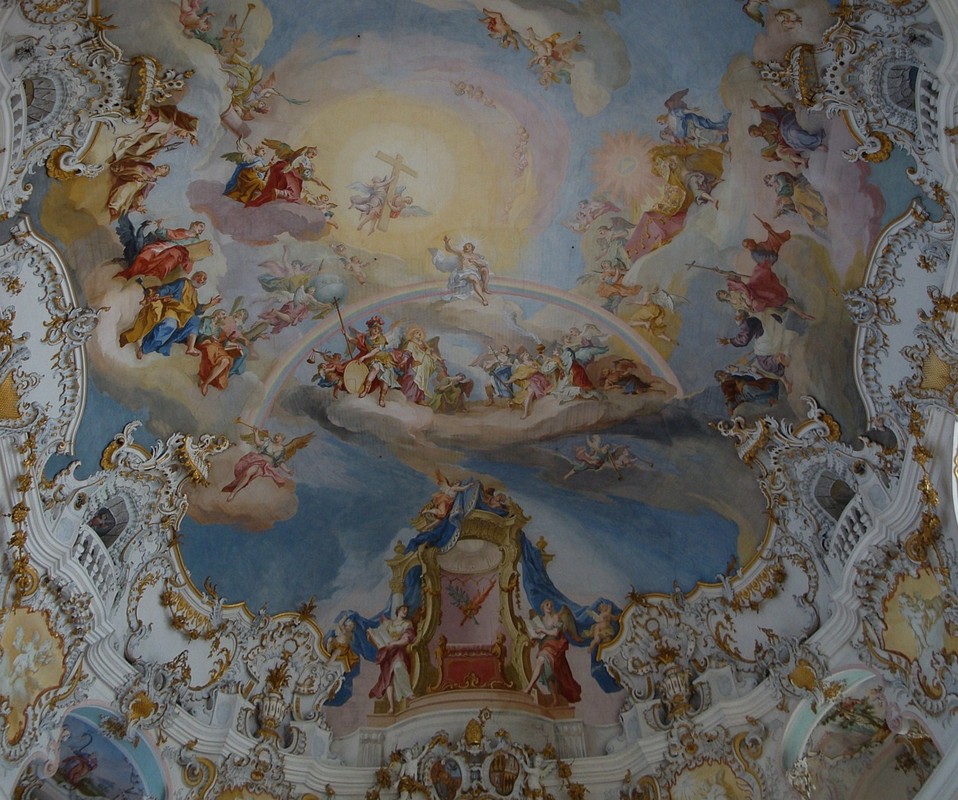 Wieskirche Deckengemälde