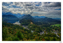 Schloss Neuschwanstein_4 Blick über das schöne Bayernland