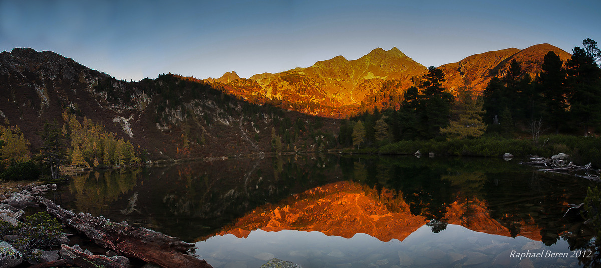 Herbstimpressionen II ...heute Morgen am Scheibel See