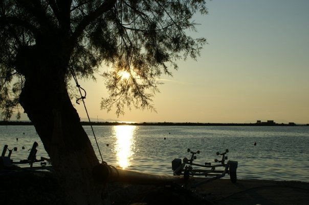 Sonnenuntergang in Tinos