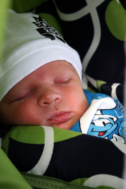 Da war mein sohn 2 Monate alt.