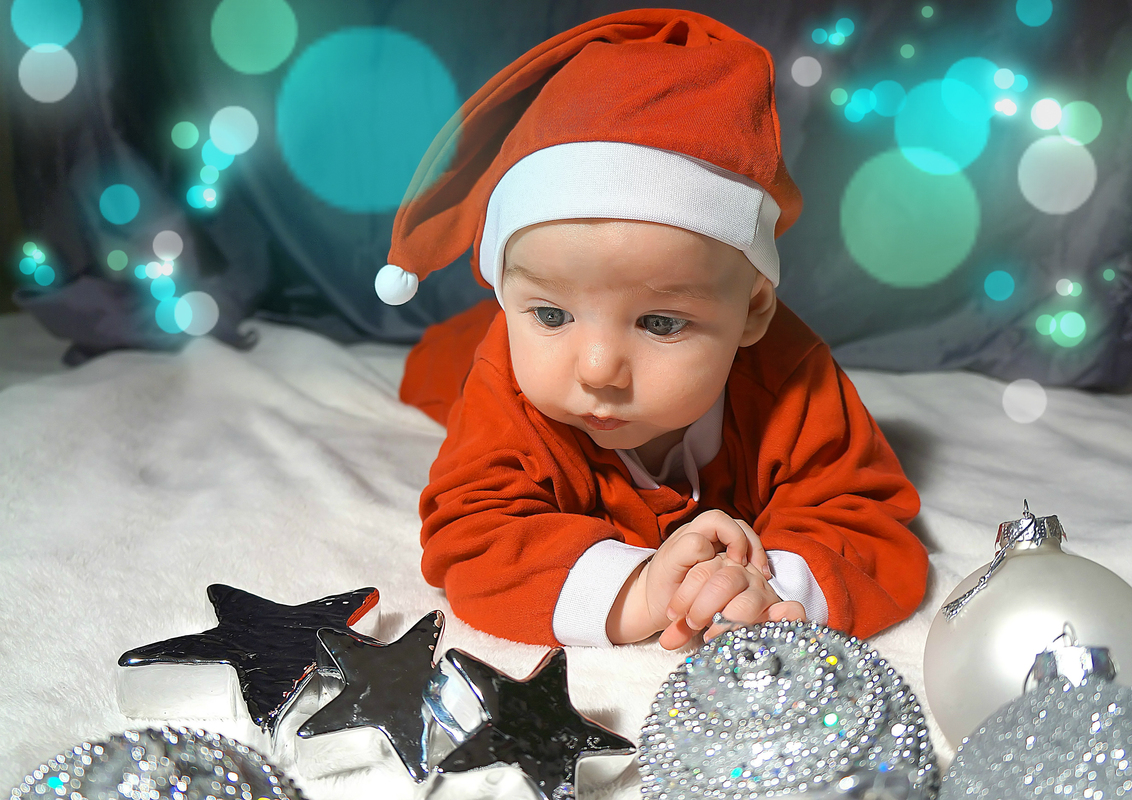 kleines Weihnachtsmännchen