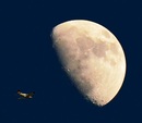 flug zum mond