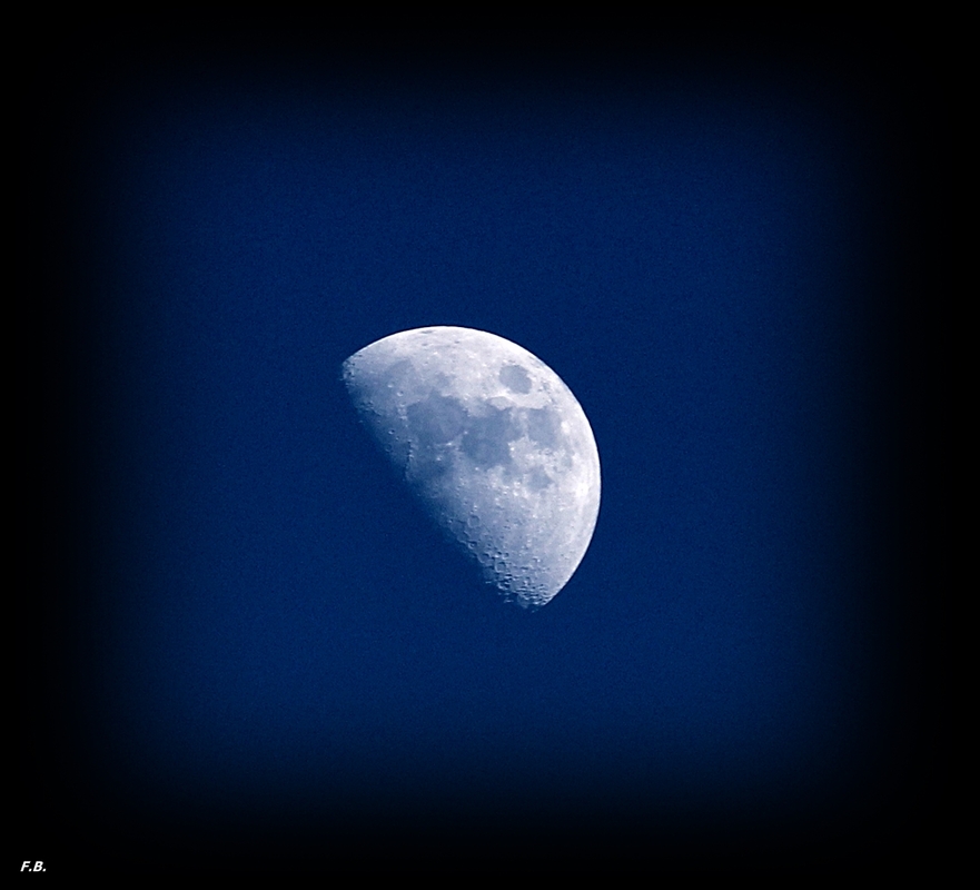 Mond - erster Versuch