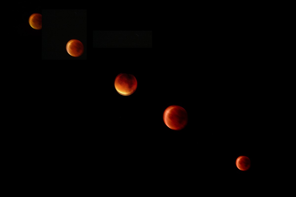 Mondfinsternis-Blutsmond