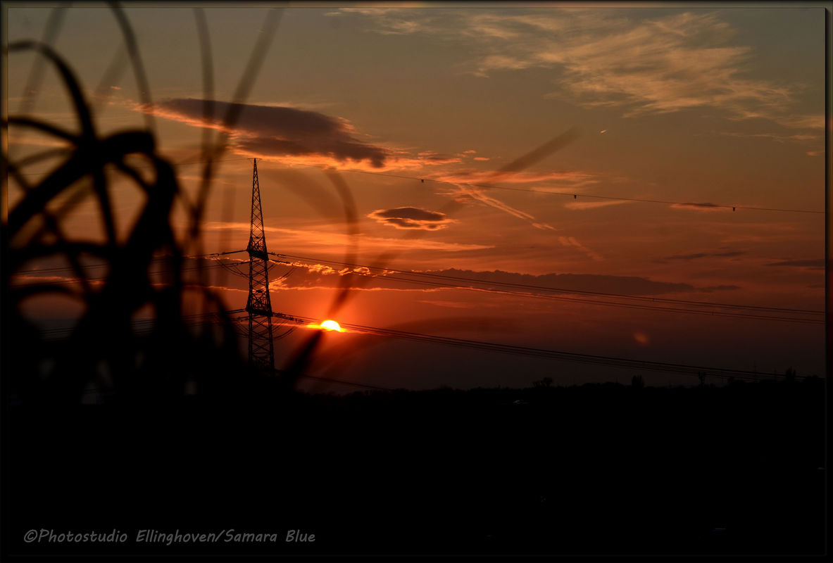 Abend im Ruhrgebiet ...