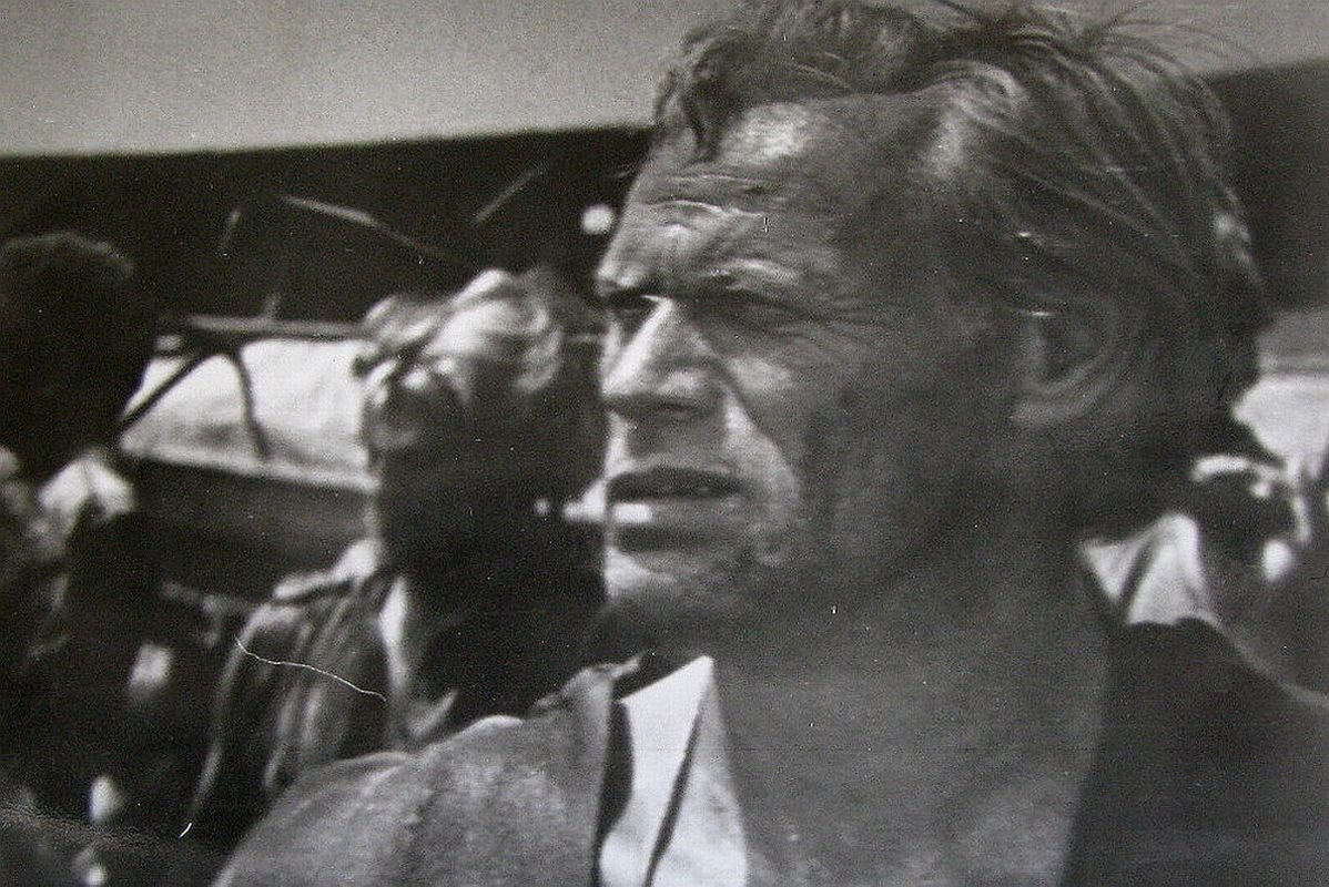 Richard Widmark im Film "Raubzug der Wikinger"
