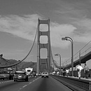 Many years ago, ...on the GG bridge, San Francisco - Analogscan.