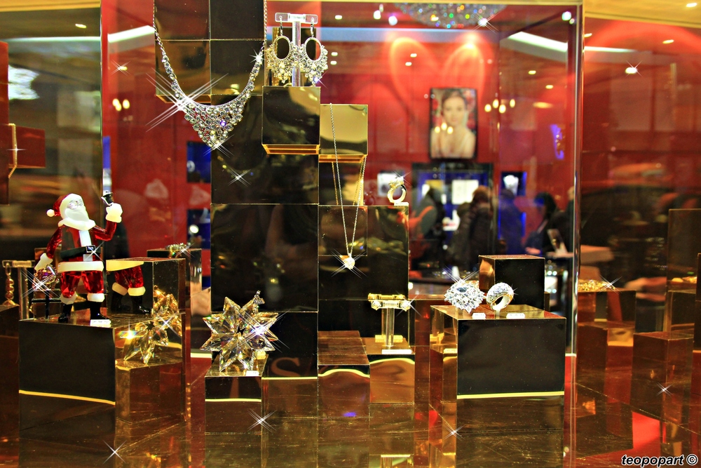 Swarovski-Auslage auf Kärntnerstraße -Wien 2013	