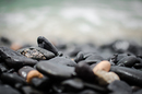Kiesel am Meer