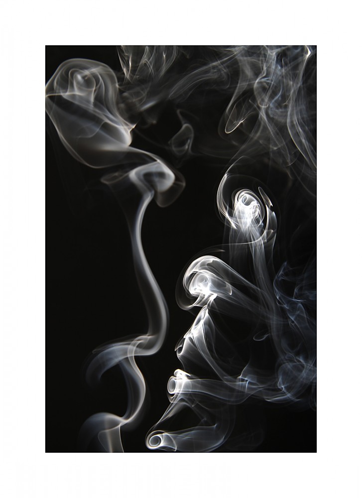 vom Rauch gezeichnet