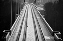 Eisenbahnbrücke nach Polen
