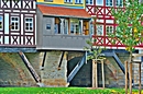 Die Krämerbrücke in Erfurt