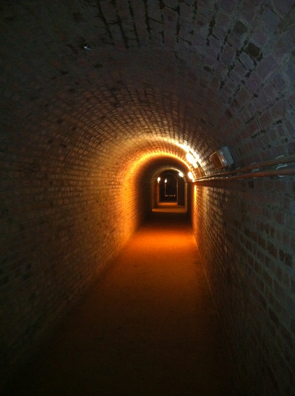 Eingang in die Unterwelt  (Schlossberghöhlen  Homburg Saar)
