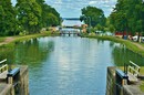 Göta Kanal, Schleusen