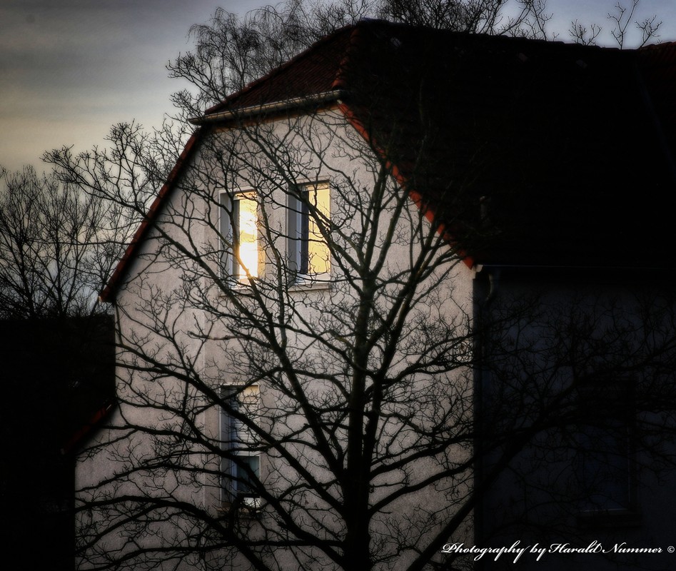 das letzte Sonnenlicht...